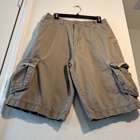 Billabong Y2K Vintage Cargo Skate Surf Baggy Workwear Shorts Mens Size 30 - Picture 3 of 11